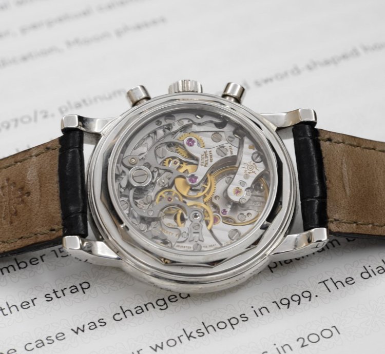 Patek Philippe Perpetual Calendar Chronograph In Platinum Ref 3970 2