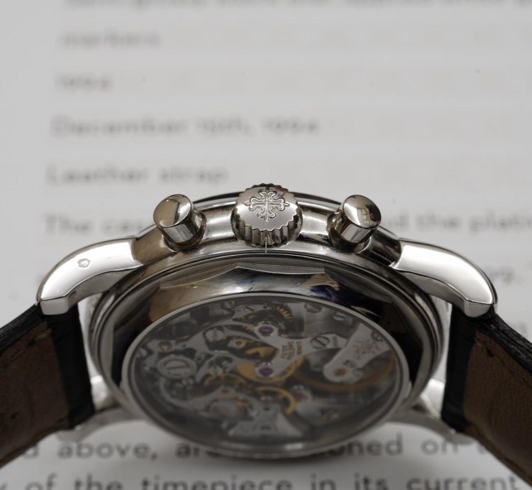 Patek Philippe Perpetual Calendar Chronograph In Platinum Ref 3970 2