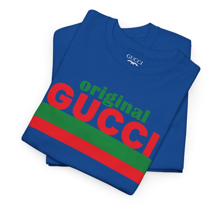 Gucci Blue T-shirt - Size Usa