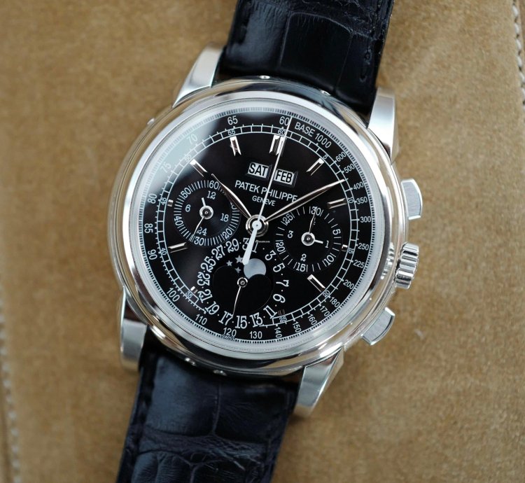 Patek Philippe Perpetual Calendar Chronograph Platinum Perpetual Calendar Chronograph Ref 5970