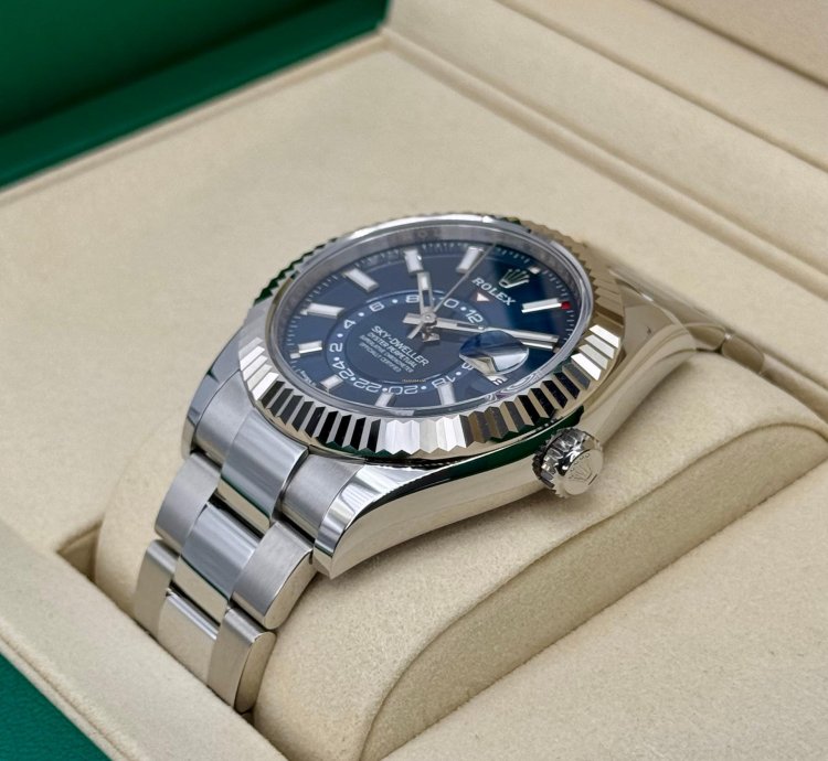 Rolex Sky-dweller New 2025 Sky-dweller 42mm 336934 Stainless Steel Oyster Blue Dial