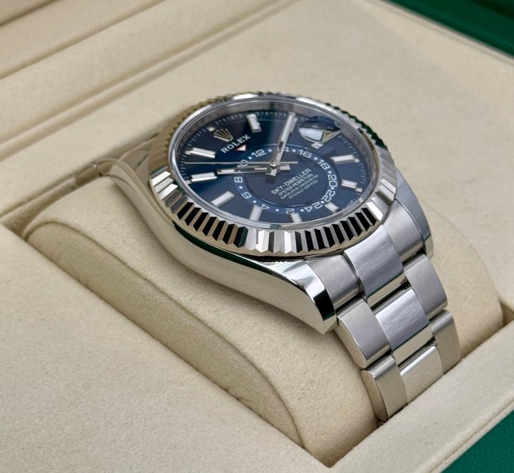 Rolex Sky-dweller New 2025 Sky-dweller 42mm 336934 Stainless Steel Oyster Blue Dial
