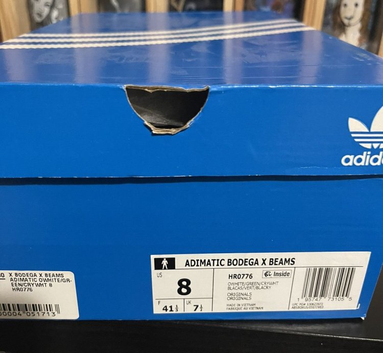 Adidas Adimatic Beams Bodega Size 8