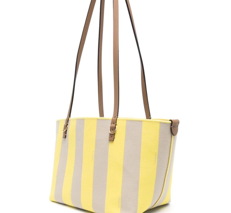 Fendi Small Roll Cotton Tote Bag