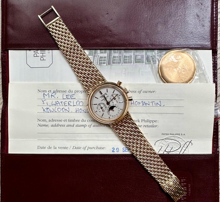 Patek Philippe Perpetual Calendar Chronograph Ref 3970 002r