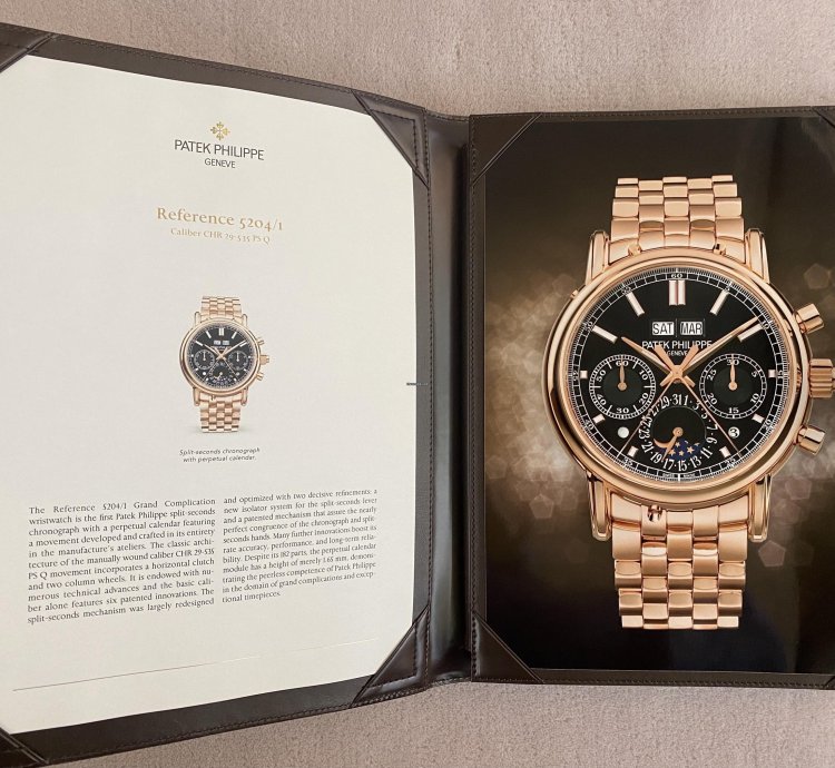 Patek Philippe Perpetual Calendar Chronograph Ref 5204 1r-001