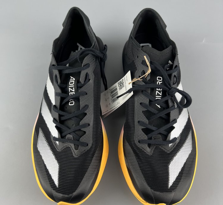 Adidas Adizero Adios 8 Men Black Running Shoes