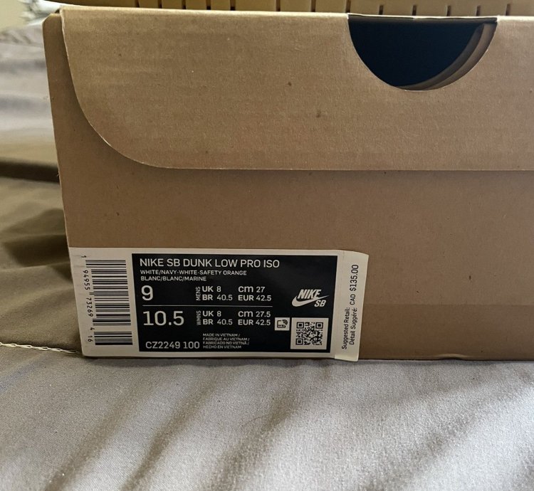 Nike Sb Dunk Low Orange Label