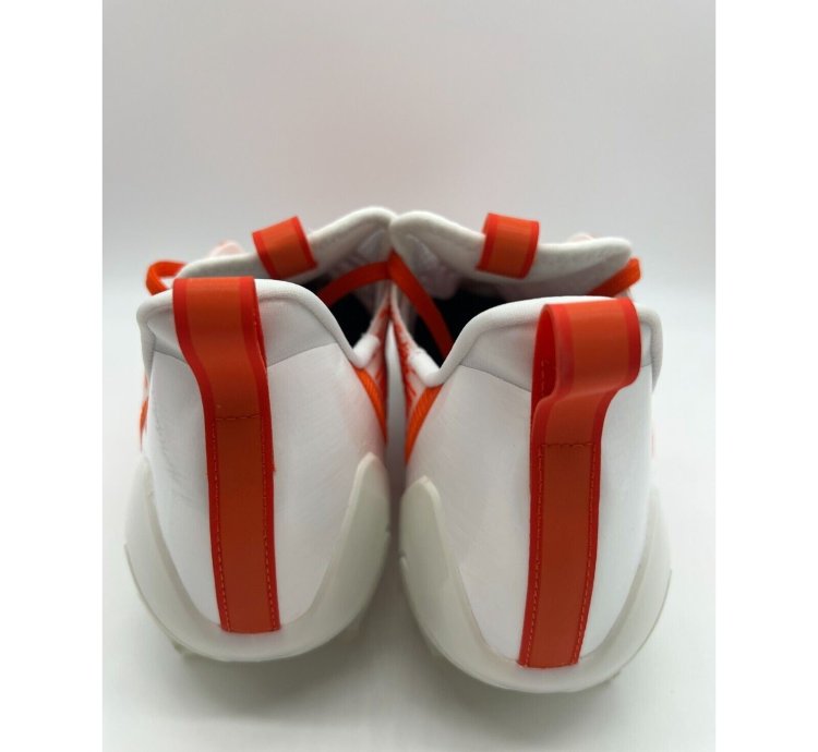 Adidas Adizero Football Cleats Orange White Men Size 12 5