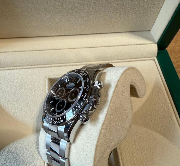 Rolex Daytona Schwarz - 2024 - Lc100 - Neu Ungetragen - Fullset