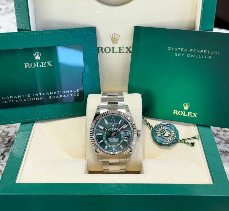 Rolex Sky-dweller New 336934 Mint Green Oyster 2024