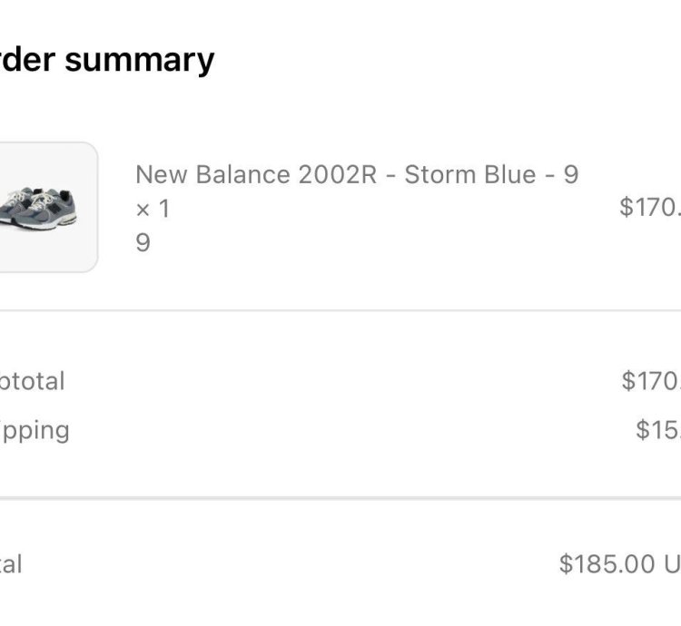 Jjjjound New Balance 2002r Storm Blue