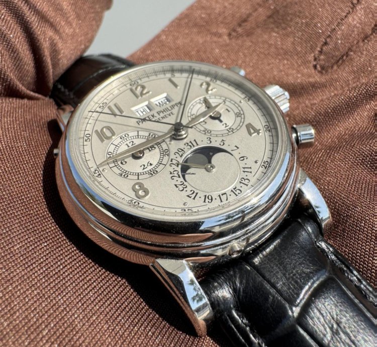 Patek Philippe Perpetual Calendar Chronograph Split Seconds Perpetual Chronograph 5004p-021 Box And Papers
