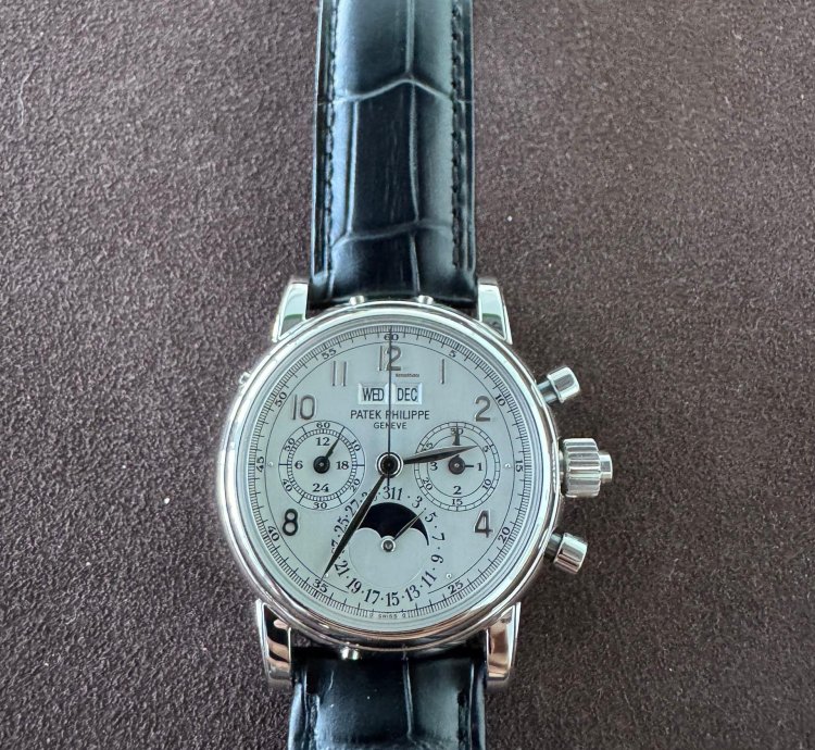 Patek Philippe Perpetual Calendar Chronograph Split Seconds Perpetual Chronograph 5004p-021 Box And Papers