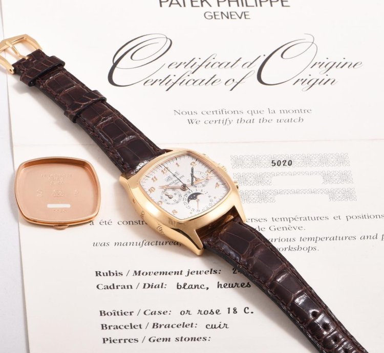 Patek Philippe Perpetual Calendar Chronograph Tv 5020r Fullset