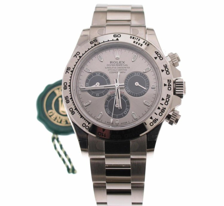 Rolex Daytona Silver Dial 116509 With Stickers