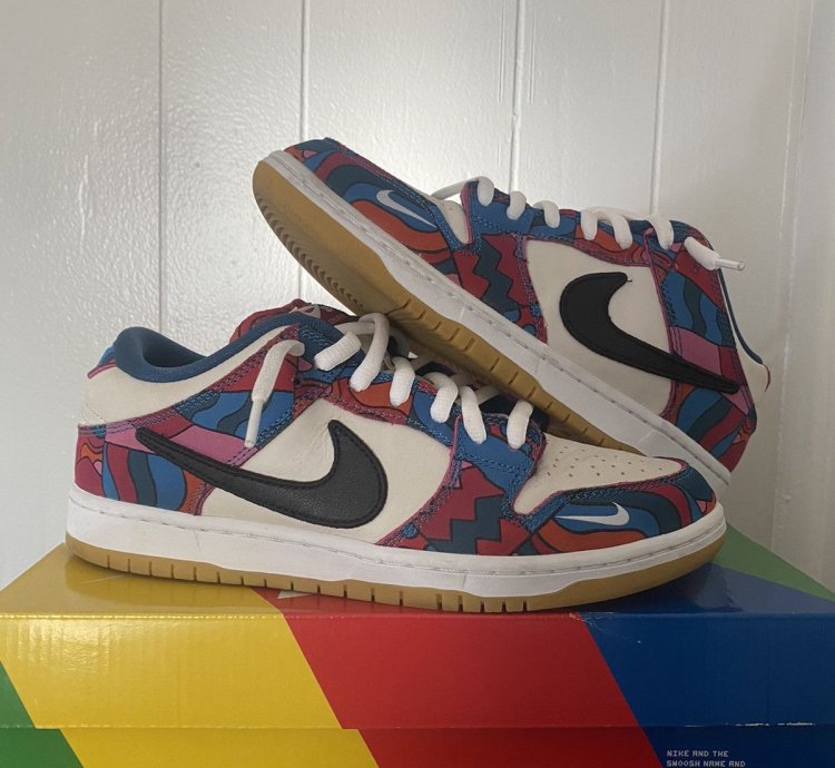 Nike Sb Dunk Low Parra Abstract Art
