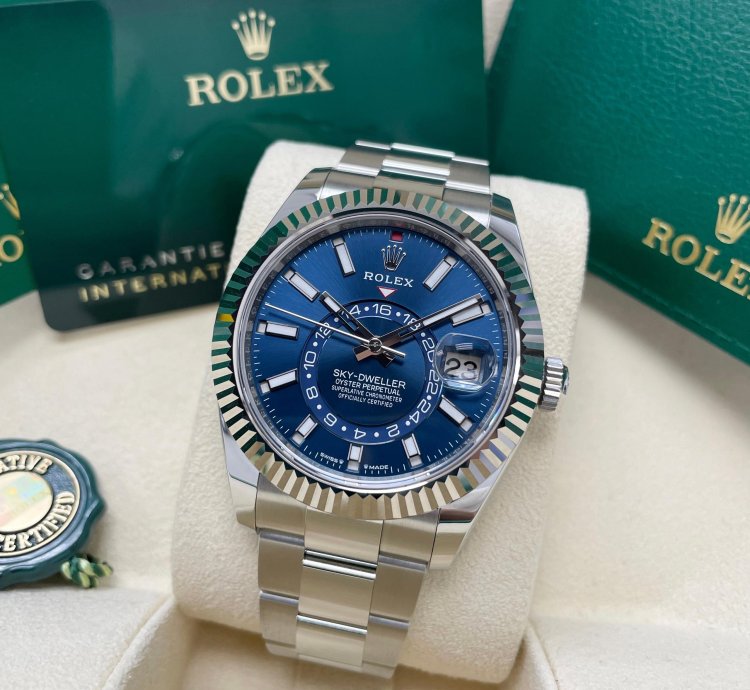 Rolex Sky-dweller New 336934 Sky-dweller Blue Dial Stainless Steel 42mm Oyster Bracelet