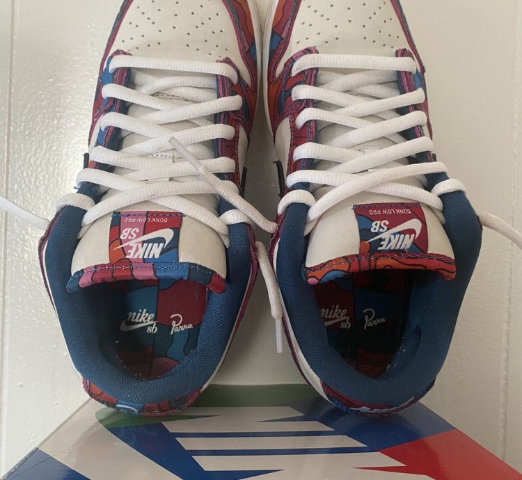 Nike Sb Dunk Low Parra Abstract Art