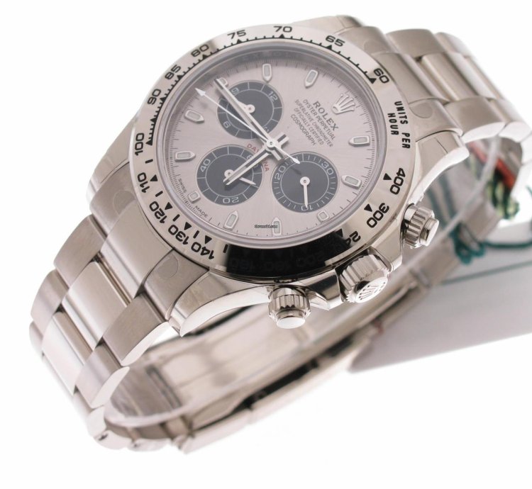 Rolex Daytona Silver Dial 116509 With Stickers