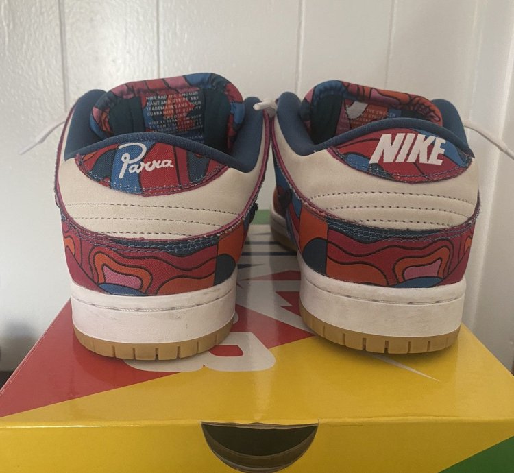 Nike Sb Dunk Low Parra Abstract Art