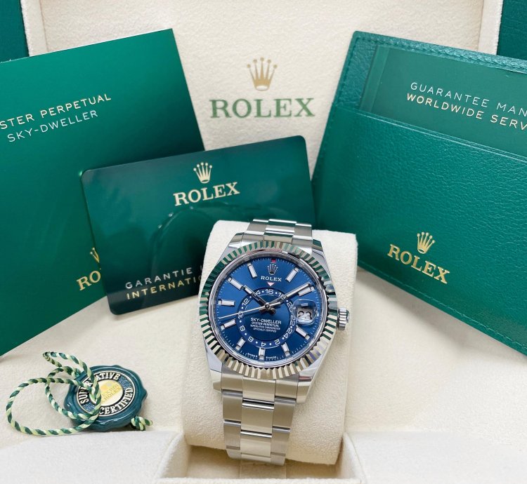 Rolex Sky-dweller New 336934 Sky-dweller Blue Dial Stainless Steel 42mm Oyster Bracelet