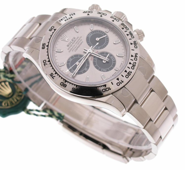 Rolex Daytona Silver Dial 116509 With Stickers