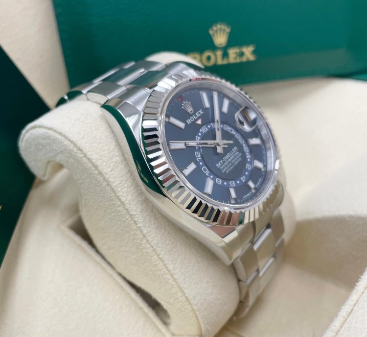 Rolex Sky-dweller New 336934 Sky-dweller Blue Dial Stainless Steel 42mm Oyster Bracelet