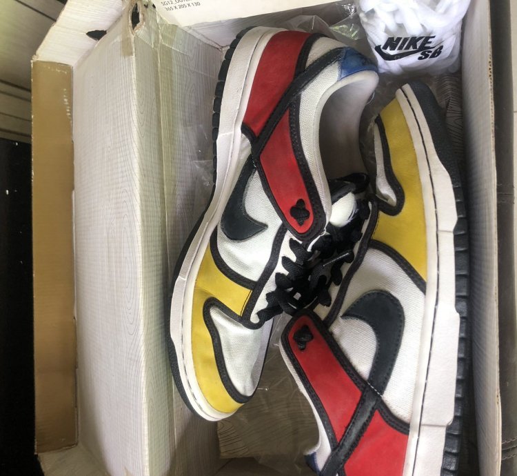 Nike Sb Dunk Low Piet Mondrian Complete