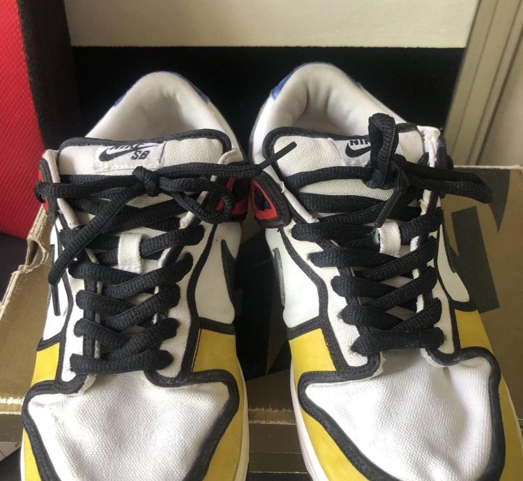 Nike Sb Dunk Low Piet Mondrian Complete