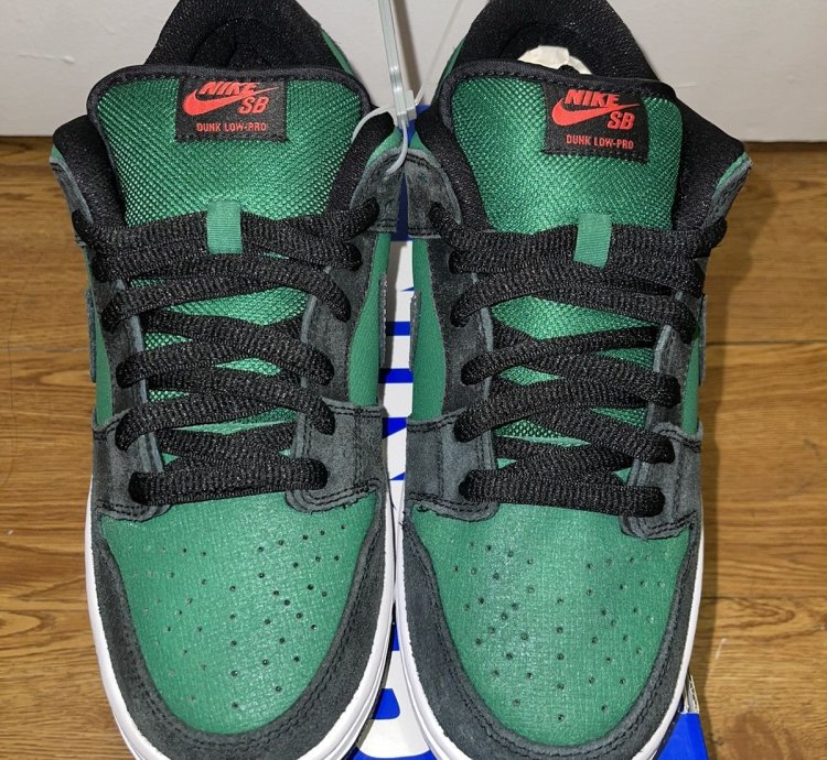 Nike Sb Dunk Low Pine Green Black