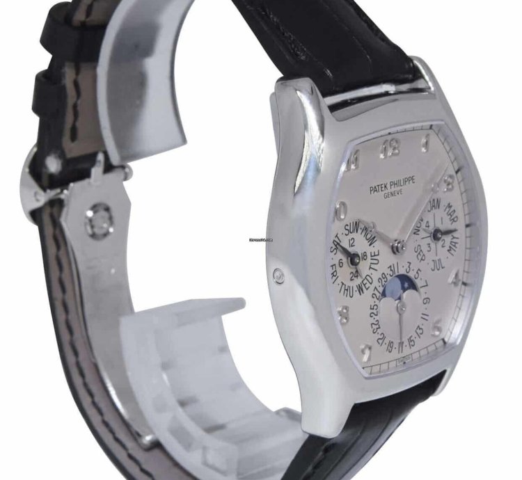 Patek Philippe Perpetual Calendar Complications Platinum Mens Watch 5040p