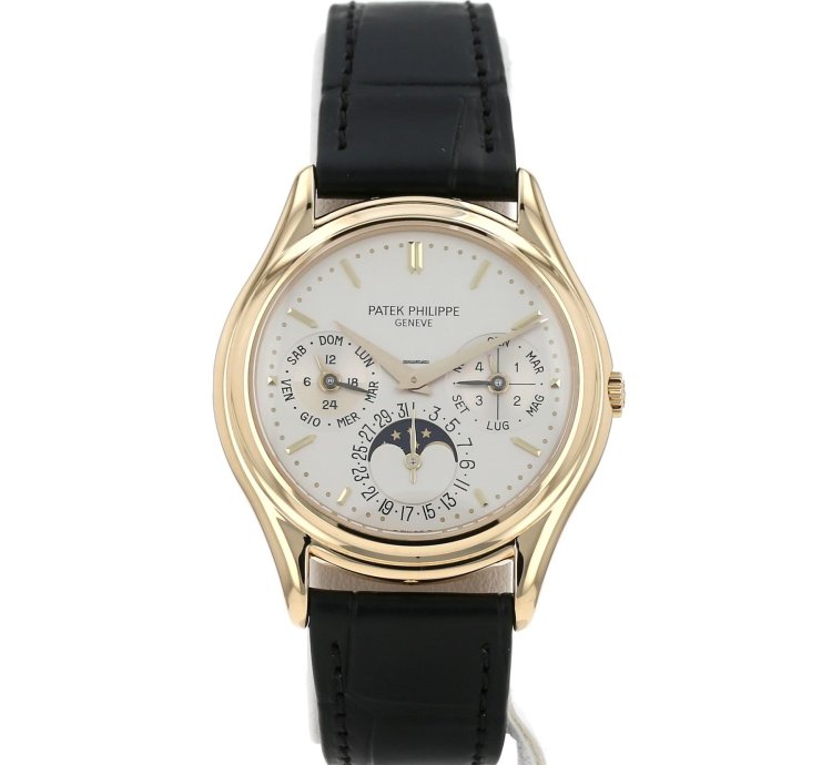 Patek Philippe Perpetual Calendar En Or Jaune Ref Patek