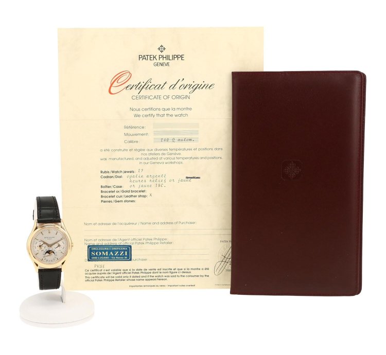 Patek Philippe Perpetual Calendar En Or Jaune Ref Patek