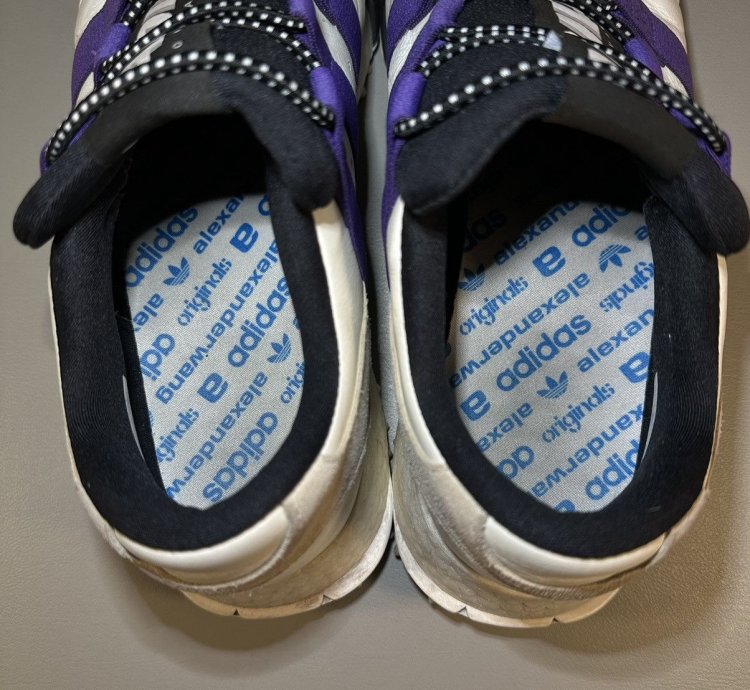 Adidas Alexander Wang Wangbody Run White Purple Sneakers