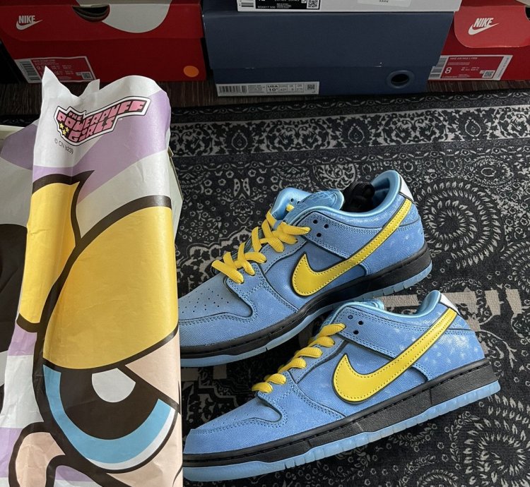 Nike Sb Dunk Low Powerpuff Girls Bubbles