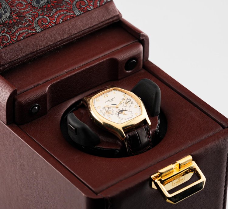 Patek Philippe Perpetual Calendar Full Set Perpetual Calendar Ref 5040 Yellow Gold