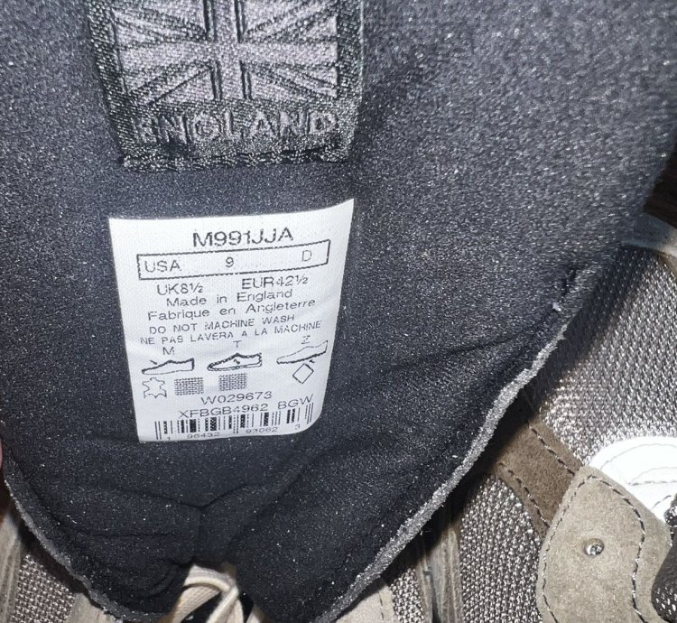 Jjjjound New Balance 991 Miuk Grey Olive