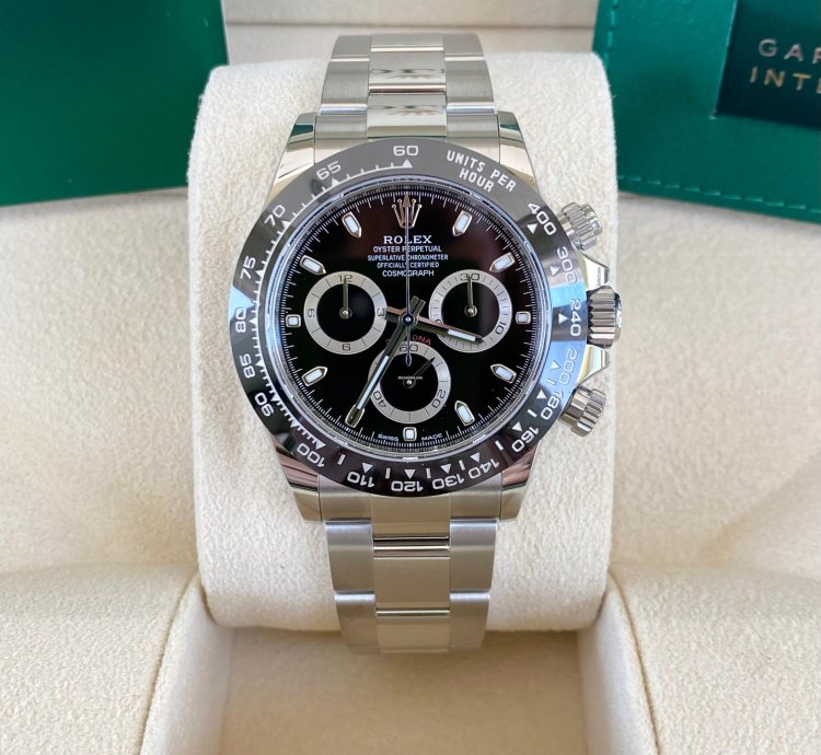 Rolex Daytona Stainless Steel Black Dial 2023