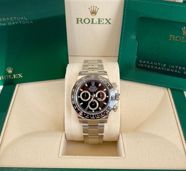 Rolex Daytona Stainless Steel Black Dial 2023