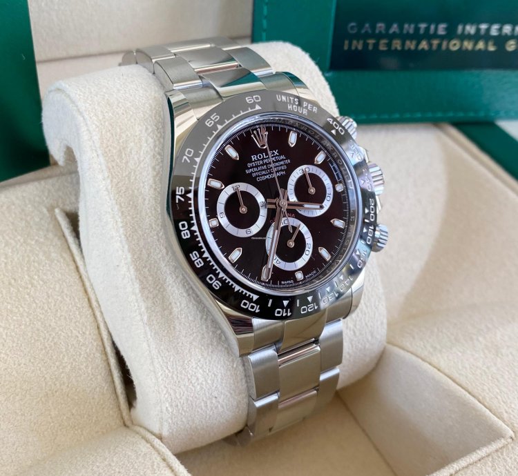 Rolex Daytona Stainless Steel Black Dial 2023