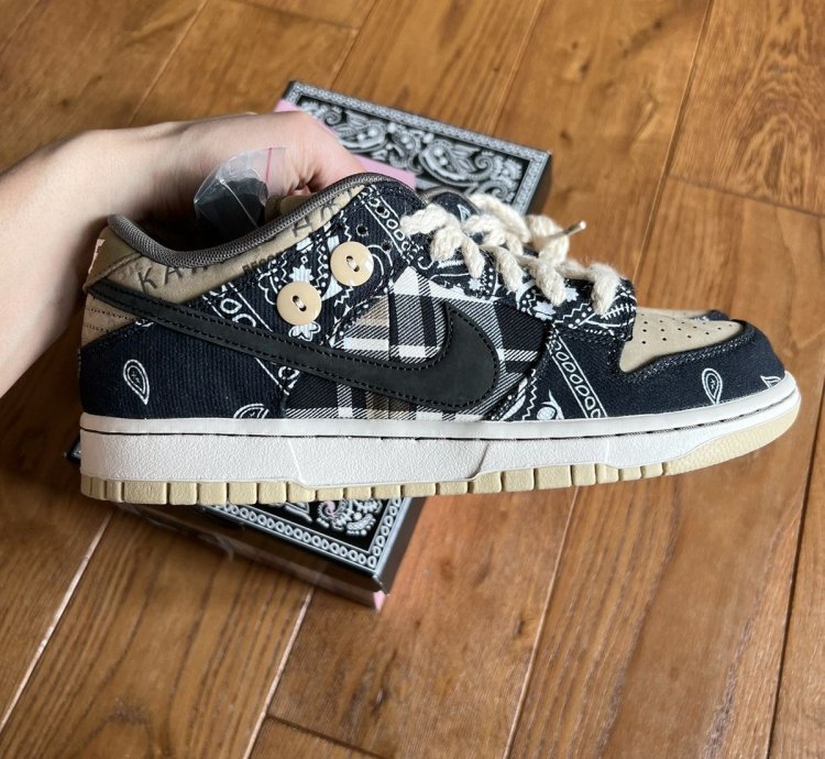 Nike Sb Dunk Low Prm Qs Sz9 Travis Scott Friends Family