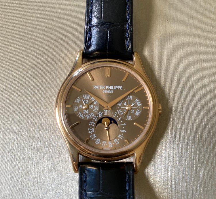 Patek Philippe Perpetual Calendar Grand Complication Perpetual Calendar In Rose Gold - 5140r