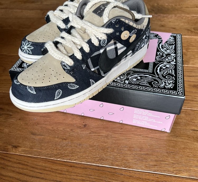 Nike Sb Dunk Low Prm Qs Sz9 Travis Scott Friends Family
