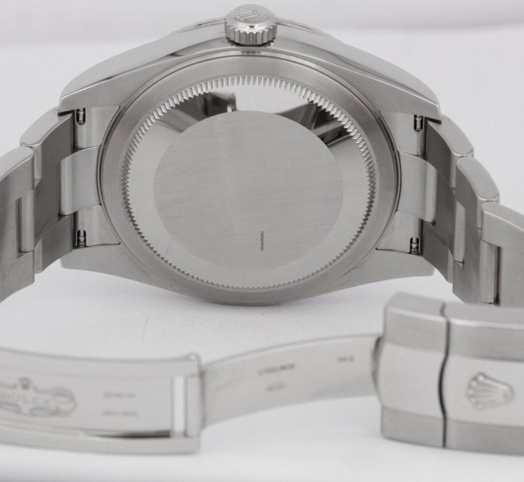 Rolex Sky-dweller New Papers Rolex Sky-dweller Blue 18k Fluted 42mm Steel Watch Oyster 326934 Box