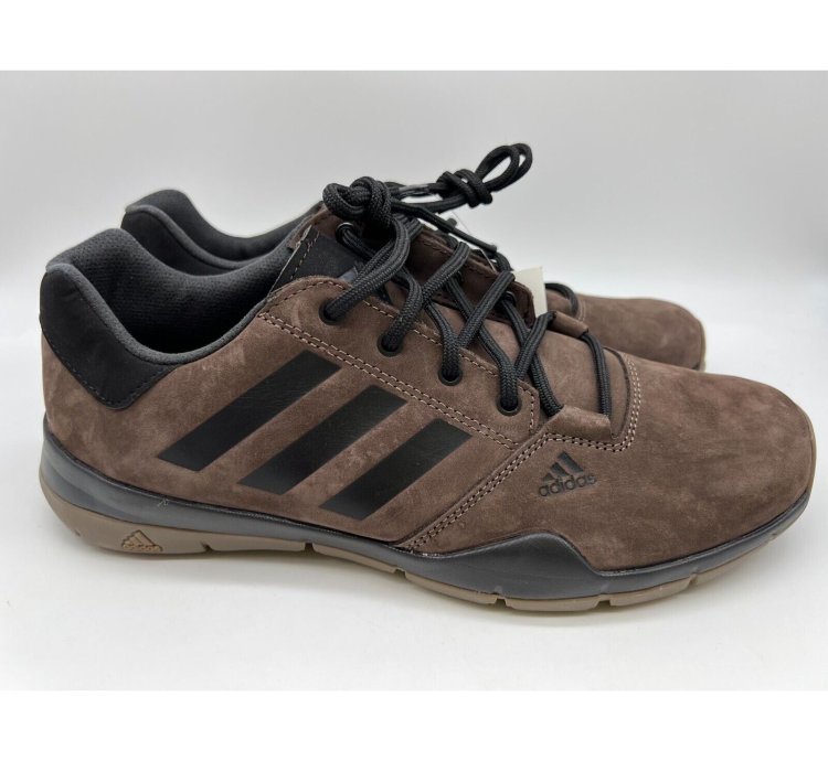Adidas Anzit Dlx New Brown Hiking Shoes Fx9512 Mens Size 9 5