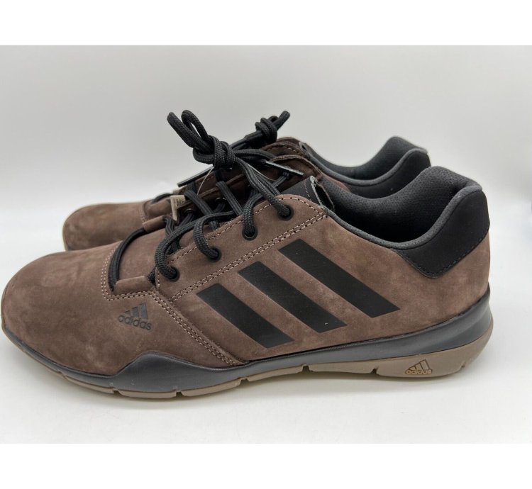 Adidas Anzit Dlx New Brown Hiking Shoes Fx9512 Mens Size 9 5