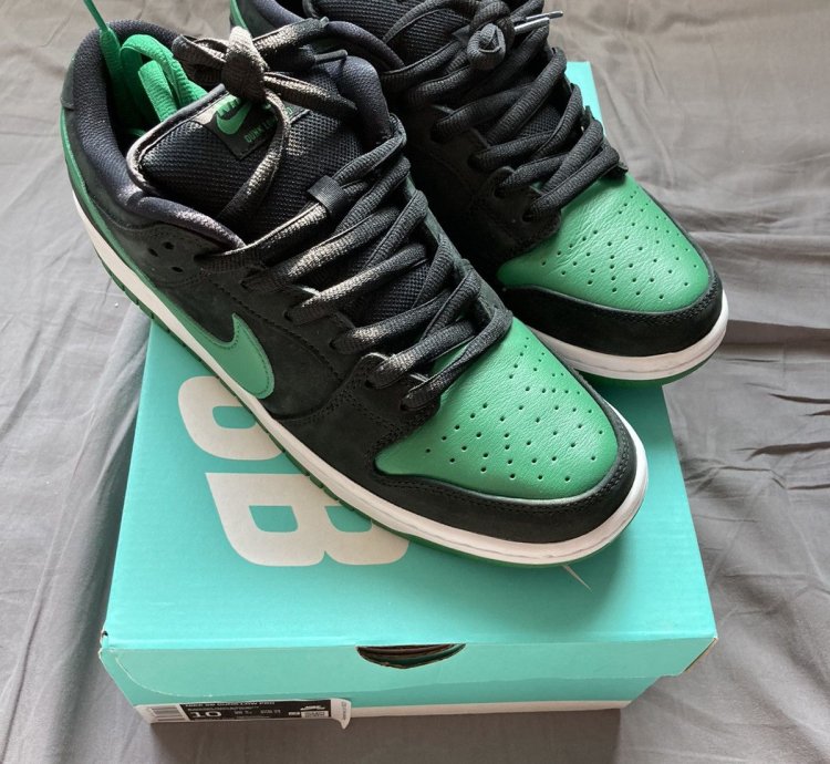 Nike Sb Dunk Low Pro - Jpack Pine Green