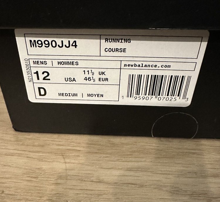Jjjound New Balance 990v4