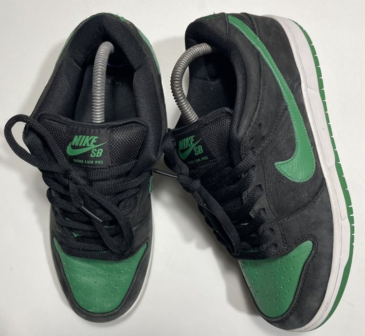 Nike Sb Dunk Low Pro - Pack Black Pine Green